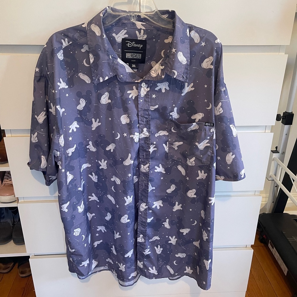 Disney100 x RSVLTS "Hiya, Pal!" Button-Up Shirt